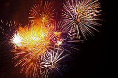 4th of July in Valencia, California, Merrill Lyew