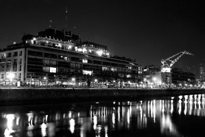 Puerto Madero de noche, Agustín Ciampagna