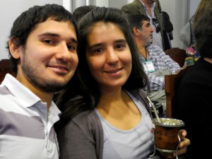 Estudiantes de Agrimensura de la UNC