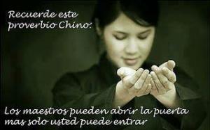 Refran chino sobre educacion