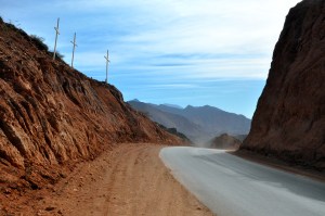 Paraje tres cruces, Camino Cafayate-Salta
