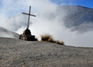 Cruz en San Rafael - cima cuesta del Obispo-