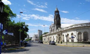 Calle principal Villa Constitución