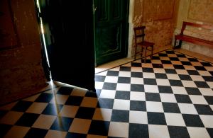 Entrada a la capilla