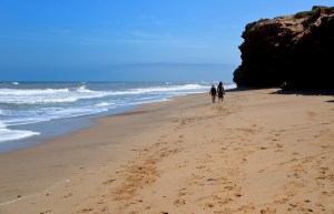 Caminando por la playa