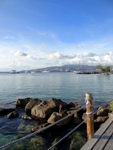 Trois ilets - Visual hacia la Bahía de Fort de France