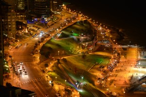Mar del Plata nocturna