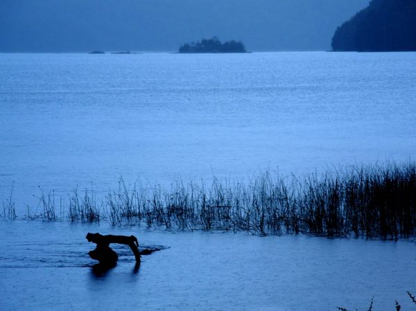 Azul en camino de los 7 lagos, Neuquén