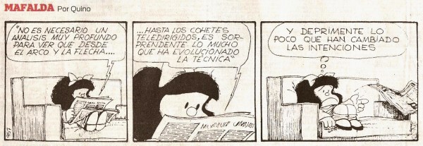 Mafalda nos rompe la cabeza