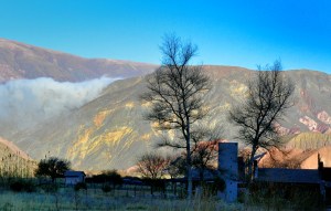 Llegando a Punmamarca