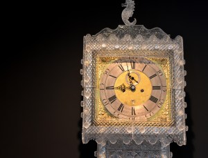 Caja de reloj de cristal