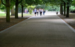 Camino pedestre de acceso
