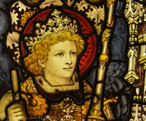 Vitraux en el Castillo de Edimburgo