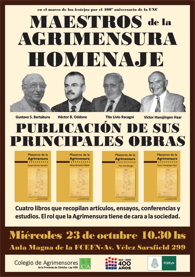 Folleto de invitación homenaje a los maestros