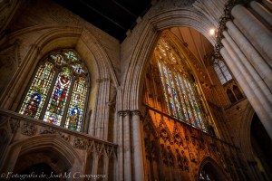 Vista interior catedral de York