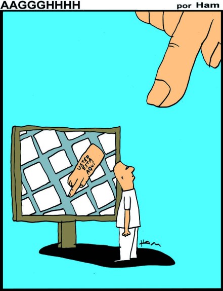 ¡ Usted está aquí ! por Ham