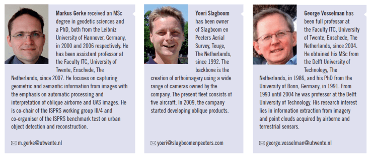 Autores del artículo de Fotogrametría aérea oblicua