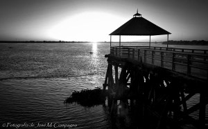 Amanecer frente al río, Costanera Ciudad de Formosa, Formosa