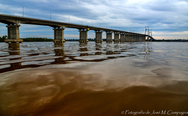 Puente Rosario Victoria, Rosario, Santa Fé, Argentina
