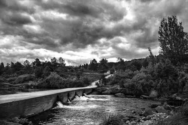 "Los cuatro chorros"