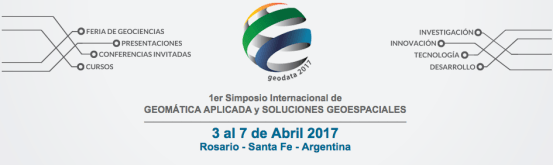 GEODATA 2017 - Rosario - Argentina - Abril 2017