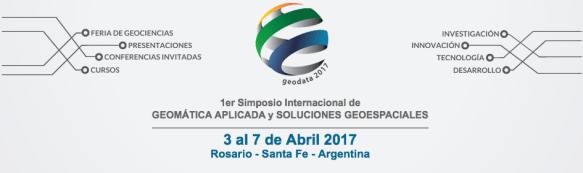 GEODATA 2017 - Rosario - Argentina - Abril 2017